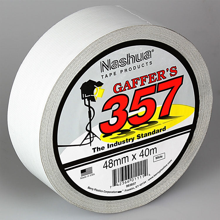 Nashua 357 White Gaffer Tape 48mm x 40m