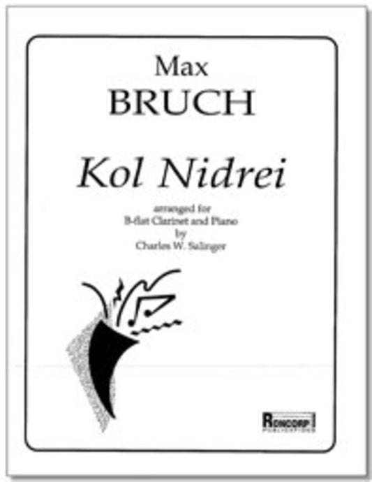 Kol Nidrei Arr Salinger clarinet Piano Book
