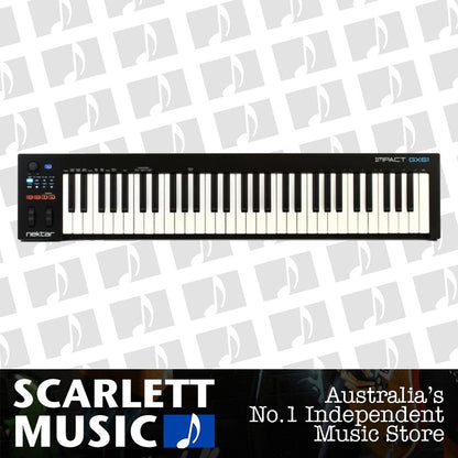 Nektar Impact GX-61 61 Key Note Controller Keyboard — view 2