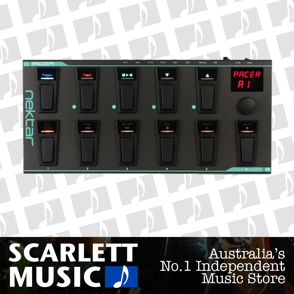 Nektar Pacer MIDI/DAW Footswitch Foot Pedal Hardware/Software Controller — view 2