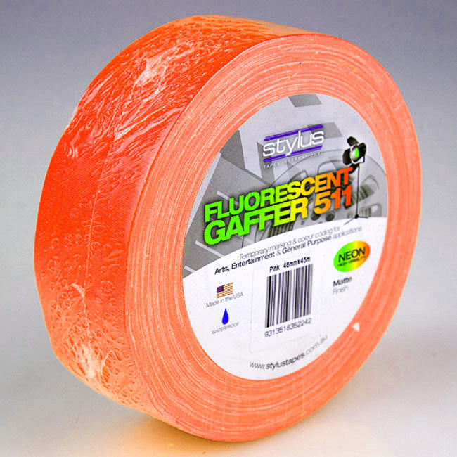Nashua 511 Gaffer Tape Matte Neon Orange 48mm x 45m