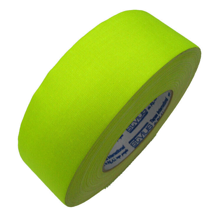 Nashua 511 Gaffer Tape Matte Neon Yellow 48mm x 45m — view 2