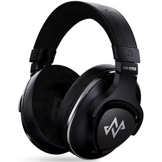 NF ACOUS NH20 Professional Series Closed-Back Studio Monitor Headphones with Dynamic Driver and Storage Case