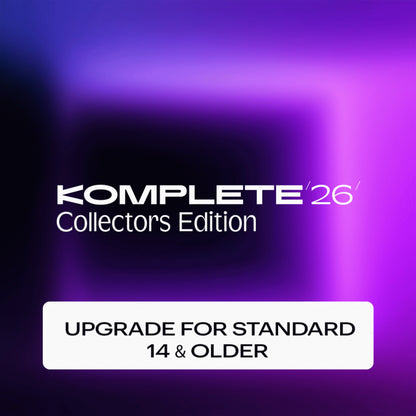 Native Instruments Komplete 26 Collectors Edition Upgrade for Standard 14 and Older