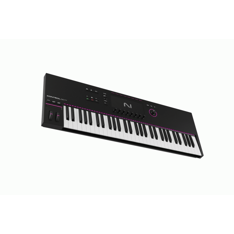 NI Kontrol S61 MK3 Keyboard Controller with Polyphonic Aftertouch and NKS Integration — view 2