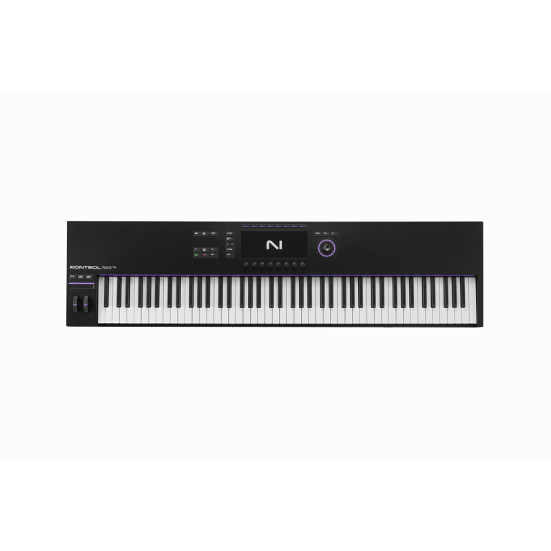 NI Kontrol S88 MK3 Keyboard Controller with Polyphonic Aftertouch and NKS Integration — view 3