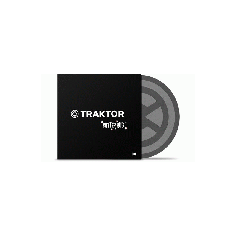 Traktor Butter Rug Slipmats by Qbert - Ultra-Slick for Scratch Pro