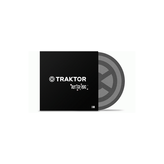 Traktor Butter Rug Slipmats by Qbert - Ultra-Slick for Scratch Pro