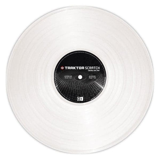 Traktor Scratch Control Vinyl mk2  White