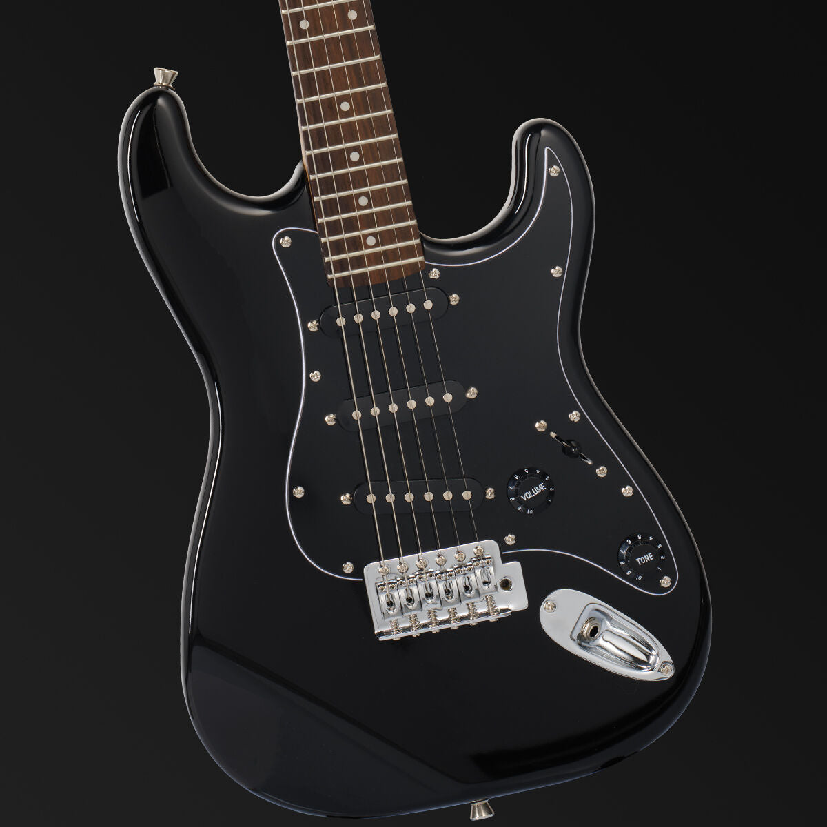 Northstar Littlestar NL1-BK Electric Guitar Solid Black Mini Size