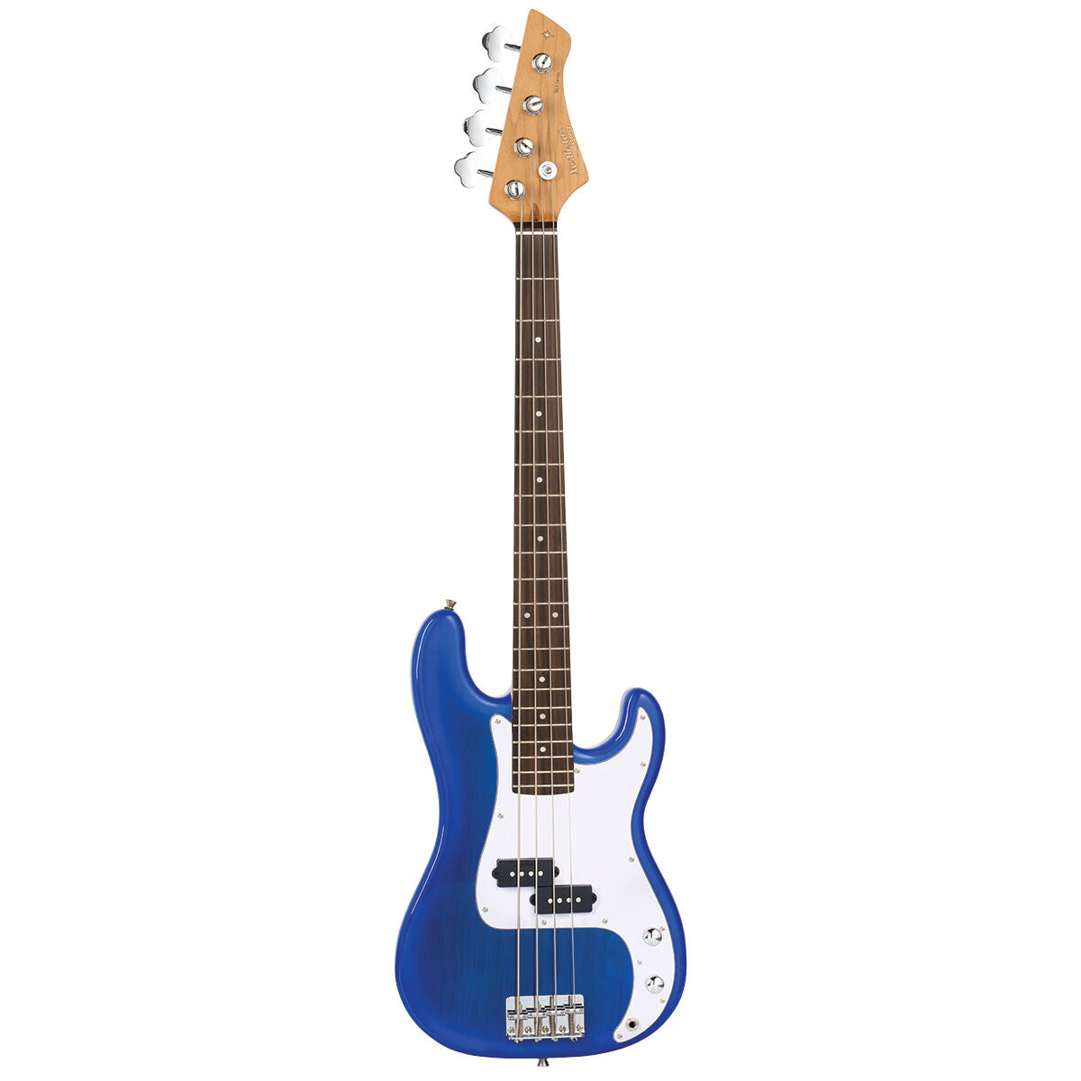 Northstar Littlestar NL6P-BL Electric P-Style Mini Bass Guitar Thru Blue — view 2