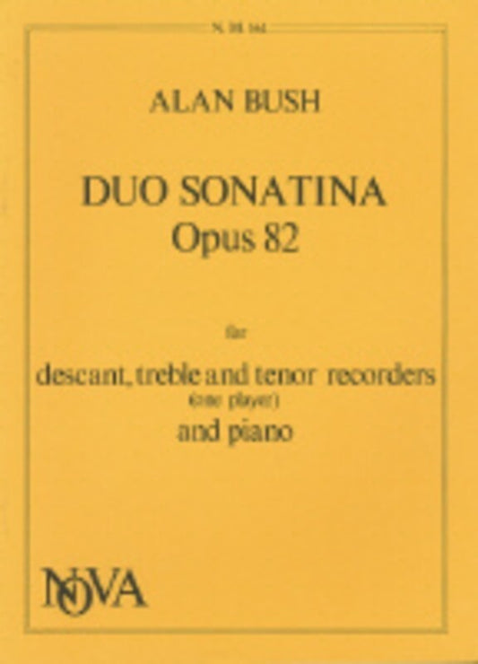 Duo Sonatina Op 82 Des Rec/Piano (Softcover Book)