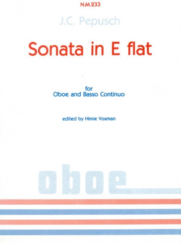 Sonata E Flat Oboe Piano (Softcover Book)