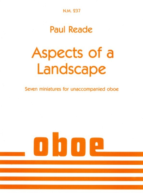 Reade - Aspects Of A Landscape Oboe Solo (Softcover Book)