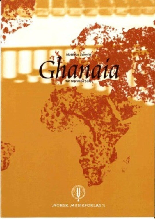 Ghanaia Marimba Solo And Percussion Trio Book