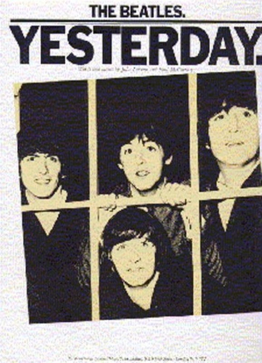 The Beatles - Yesterday PVG Single Sheet