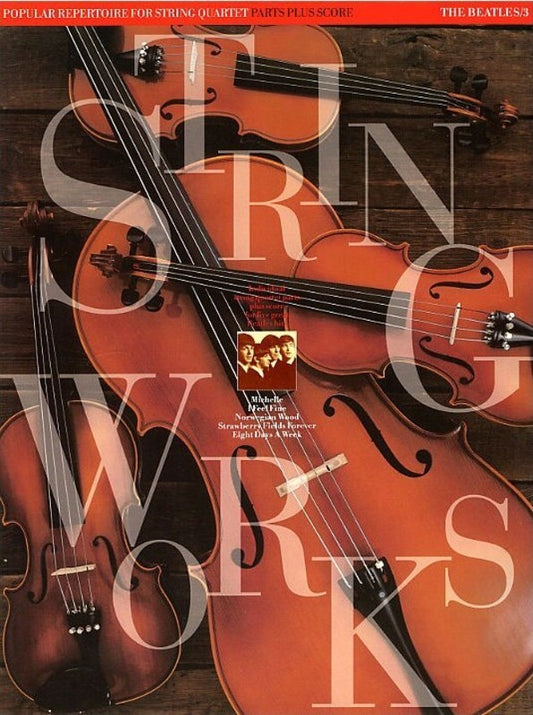 Popular Repertoire String Quartet Beatles 3 (O/P) Book