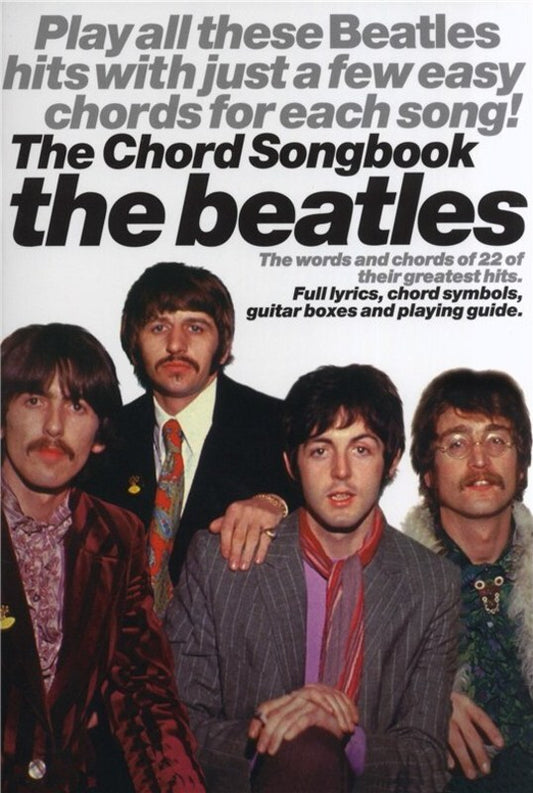 The Beatles Chord Songbook Lyrics/Chords (Softcover Book)