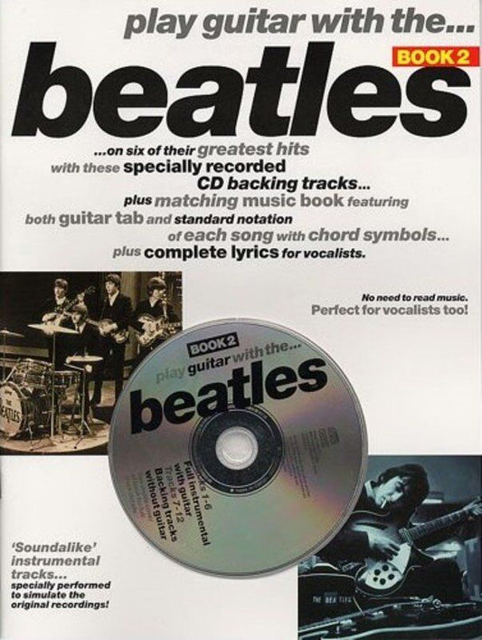 Play Guitar With The Beatles 2 Tab Book/CD