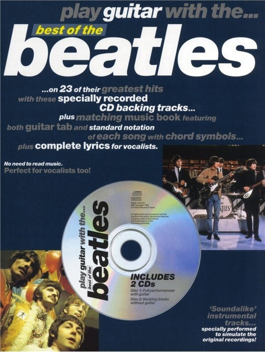 Play Guitar With The Beatles Best Softcover Book/CD