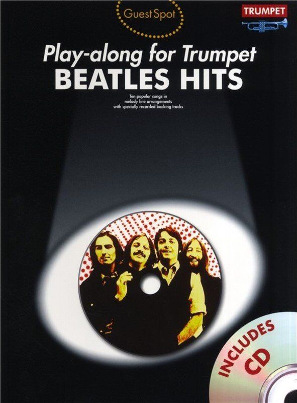 Guest Spot Beatles Hits Trumpet Book with CD