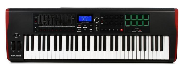 Novation Impluse 61 Note Controller Keyboard