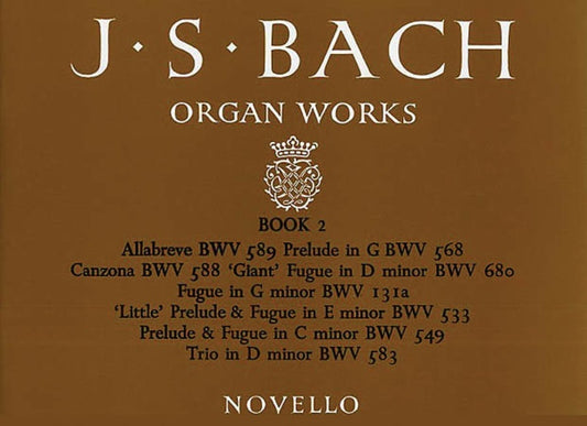 Bach Organ Works Book 2 (Softcover Book)