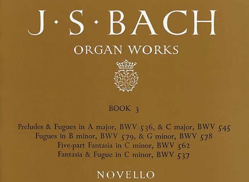 Bach Organ Works Book 3 (Softcover Book)