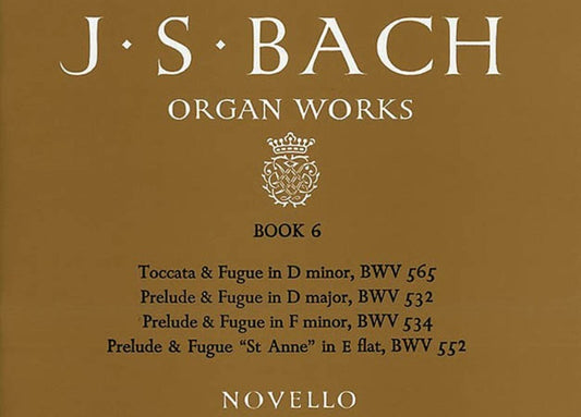 Bach Organ Works Book 6 (Softcover Book)
