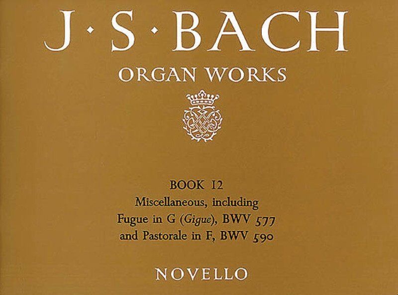 Bach Organ Works Book 12 - Edited by Sir Frederick Bridge and James Higgs