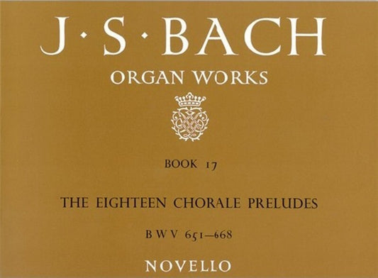 Bach Organ Works Book 17 (Softcover Book)