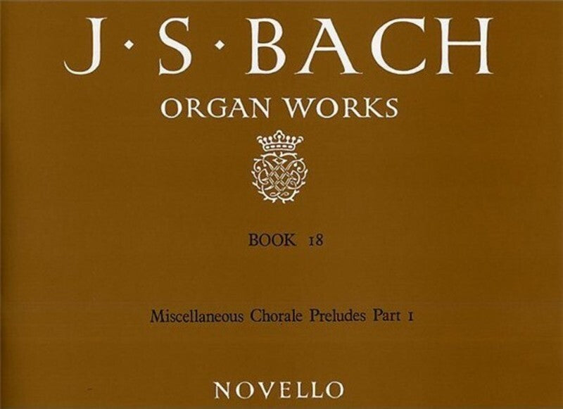 Bach Organ Works Book 18 (Softcover Book)