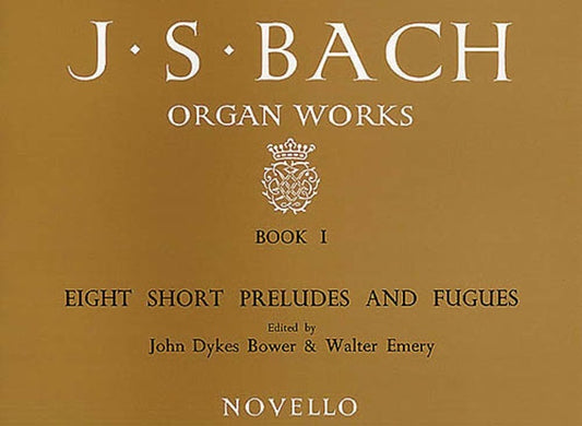 Bach Organ Works Book 1 (Softcover Book/CD)
