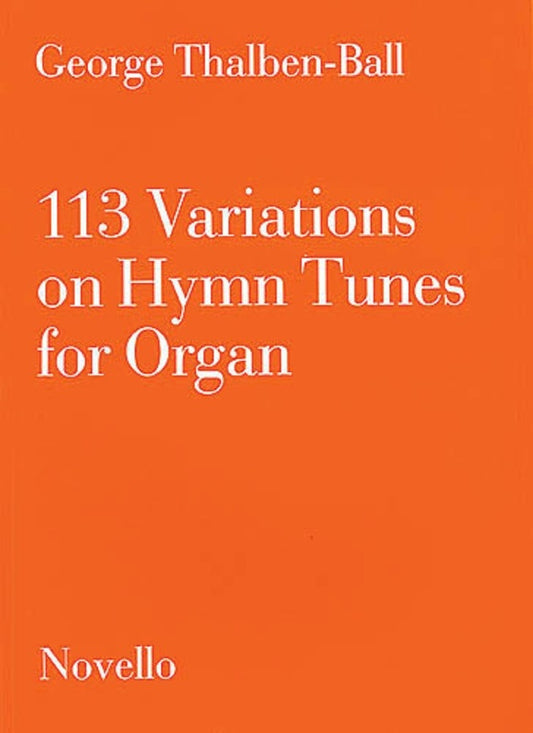 Thalben-Ball 113 Variations Organ (Softcover Book/CD)
