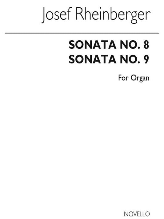 Rheinberger Sonatas No's 8 And 9 Organ (Archive Ed (Softcover Book)