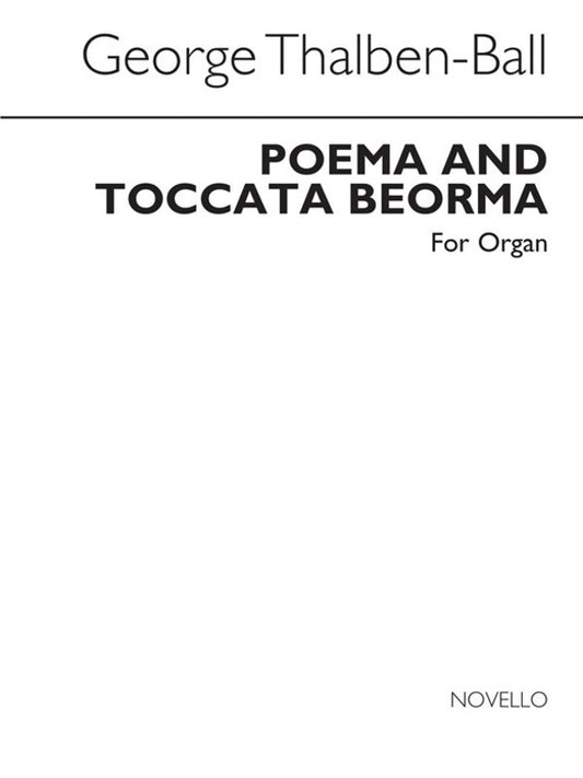 Thalben-Ball Poema & Toccata Beorma Orga