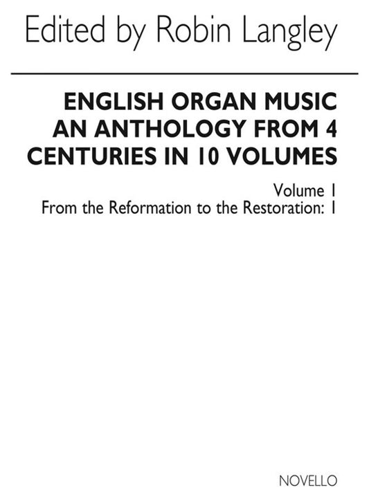 Anthology Of English Organ Music 01(Arc) (Softcover Book)