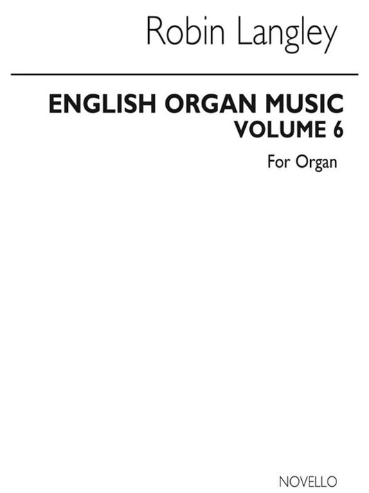 Anthology Of English Organ Music 06(Arc) (Softcover Book)