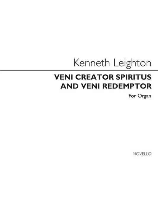 Leighton Veni Creator Spiritus Organ (Softcover Book)