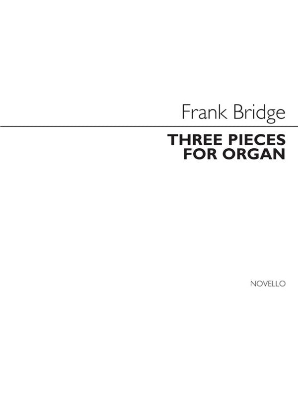 Bridge 3 Pieces For Organ (Softcover Book/CD)