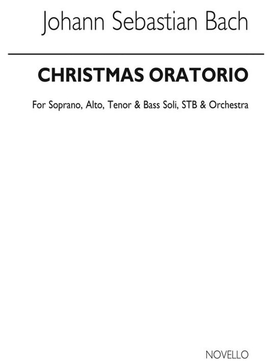 Bach - Christmas Oratorio Vocal Score Ed Troutbeck (Softcover Book)