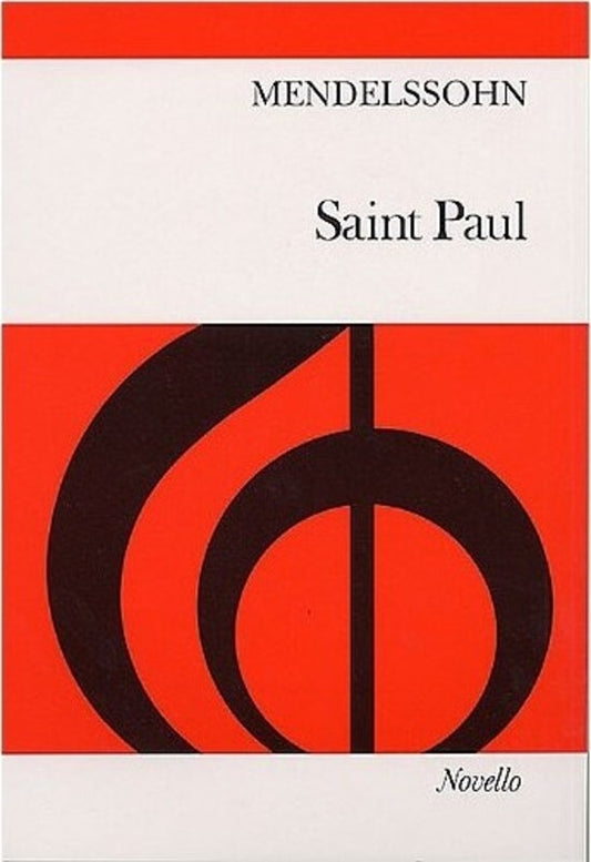 Mendelssohn - St Paul Vocal Score (Softcover Book)