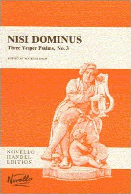 Handel - Nisi Dominus SSAATTBB Vocal Score
