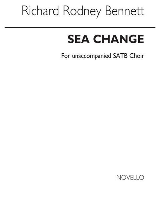Bennett Sea Change Vocal Score(Arc)