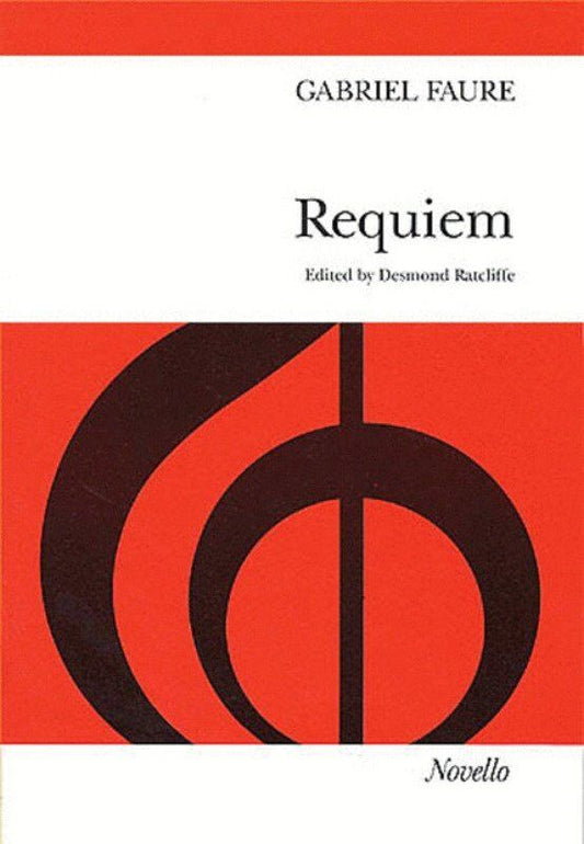 Faure - Requiem Op. 48 SATB Vocal Score for Soloists and Choir with Piano Accompaniment