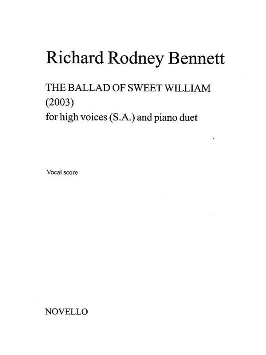 Bennett Ballad Of Sweet William V/S
