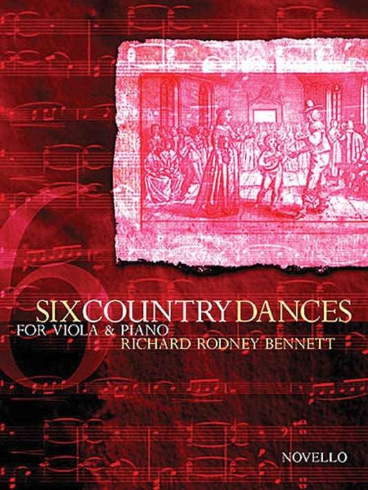 Bennett 6 Country Dances Viola/Piano (Softcover Book)