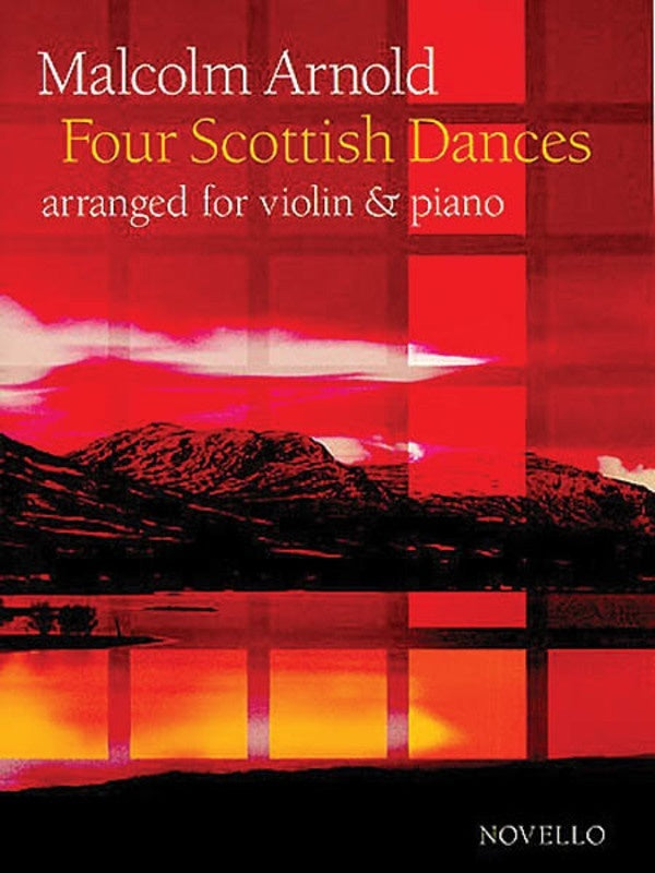 Arnold 4 Scottish Dances Violin/Piano (Softcover Book)