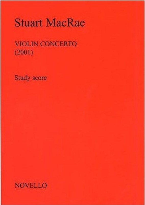 Macrae Violin Concerto(2001)Score Only Book