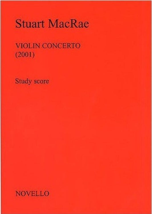 Macrae Violin Concerto(2001)Score Only Book